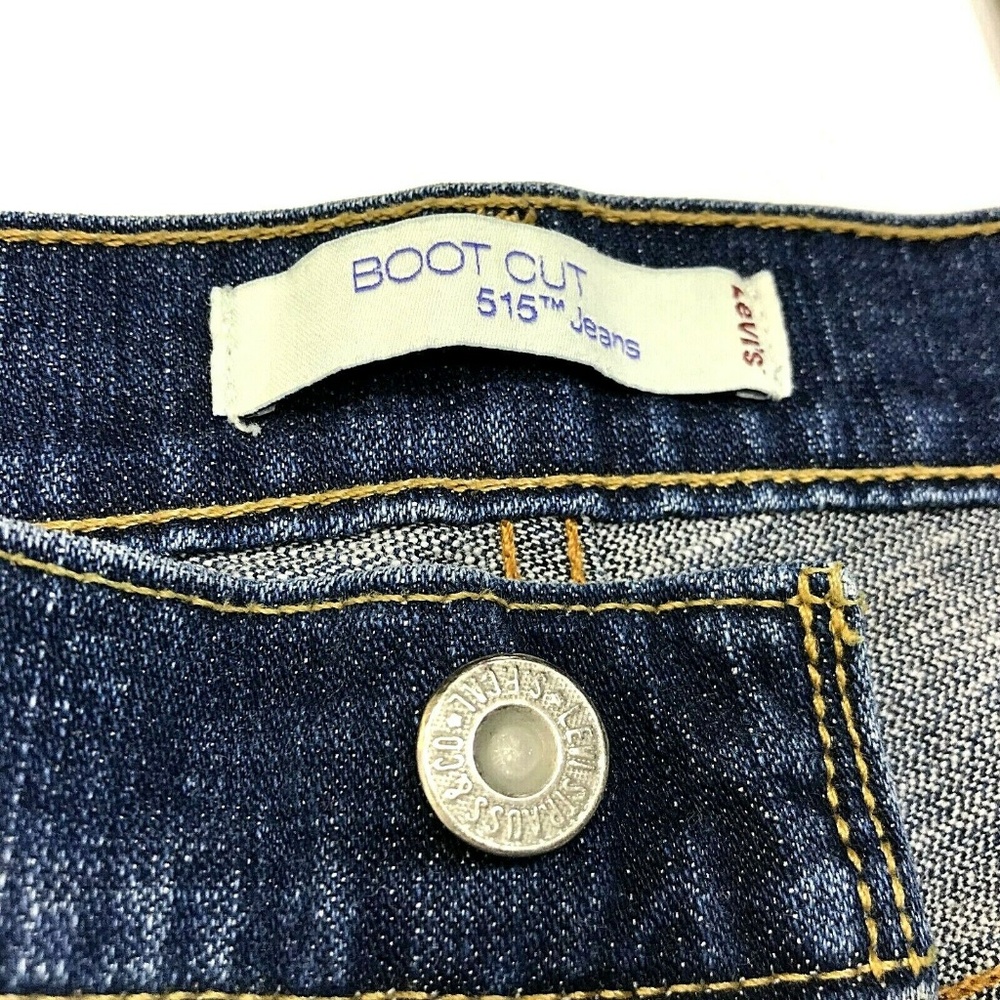 Levi's 515 Boot Cut Jeans 33x33 - Picture 6 of 8